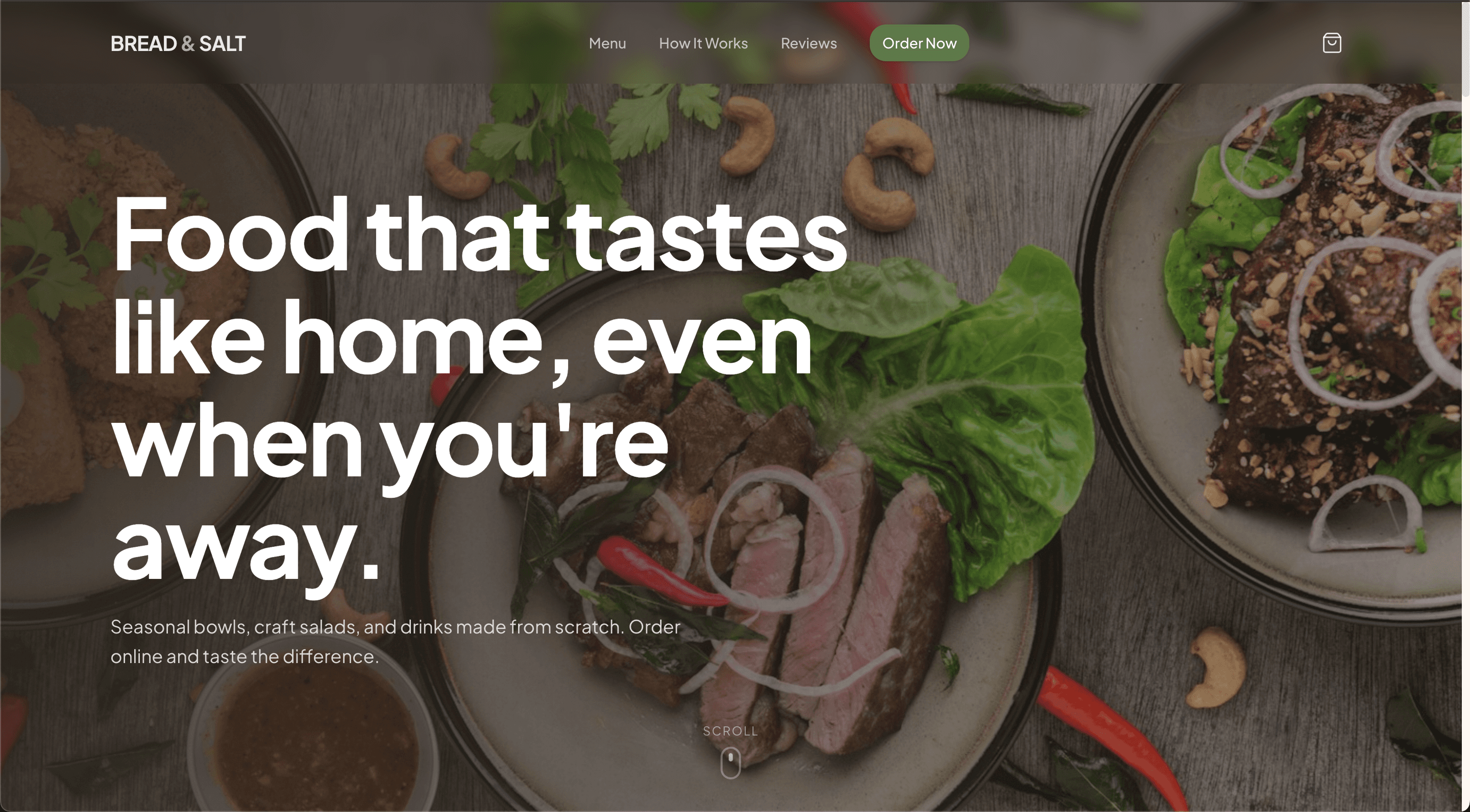 Bread & Salt website screenshot